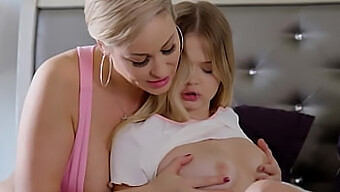 Milf Gets Licked And Fucked In This Lesbian Video