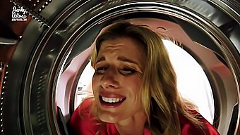 Cory Chase And His Step Mom'S Hot Dryer Sex