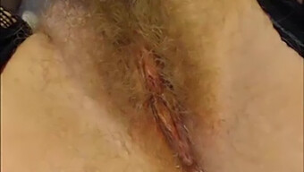 Watch A Blonde With Hairy Pussy In Close-Up