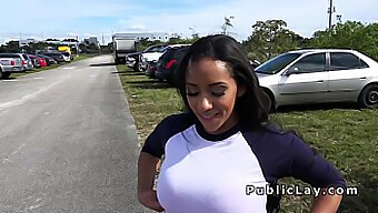 Busty Latina'S Hardcore Fucking In Public