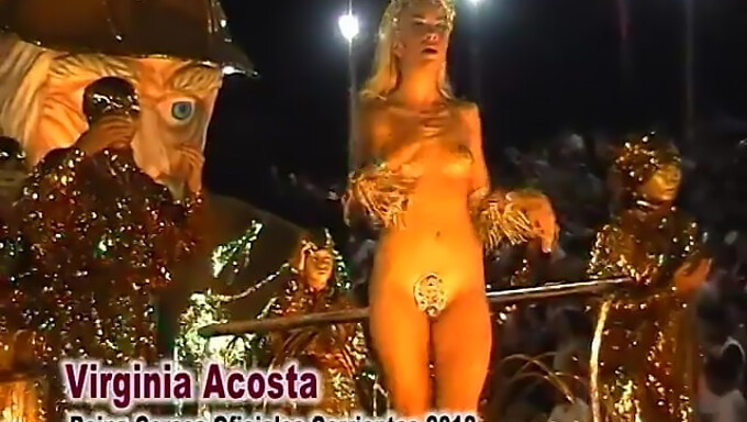 La Nudità Pubblica Di Virginia Acosta In Un Carnevale Di Corrientes