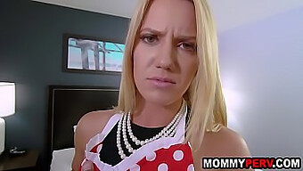 Sexe Hardcore Avec Une Belle-Mère Et Son Beau-Fils - Milf Naturelle Se Fait Remplir De Sperme