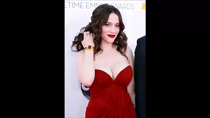 Watch Kat Dennings Show Off Her Big Natural Tits In This Handjob Challenge