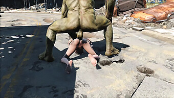 Cartoon Hentai: Fallout 4 Elie Supermutants Get Naughty