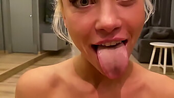 Homemade Video Of Lara Frost'S Blowjob And Asshole Closeup