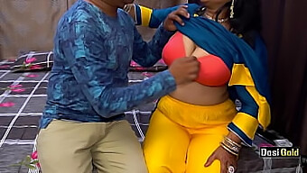 18+ Indian Teen Enjoys Big Tit Fucking