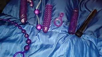 European Teen'S Masturbation With Toys