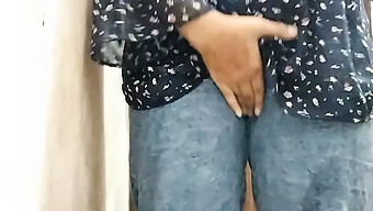 A Desi Indian College Girl Takes A Shower And Records It