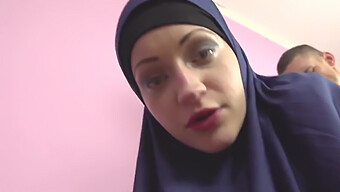 Caught In The Act: A Horny Muslim Woman Caught Watching Porn