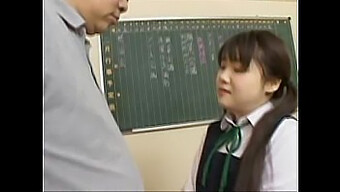 Japanese Schoolgirl Gets Her Tight Pussy Pounded